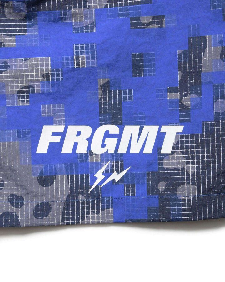 FRAGMENT: CAMOUFLAGE NYLON SHORTS,A, medium image number 3