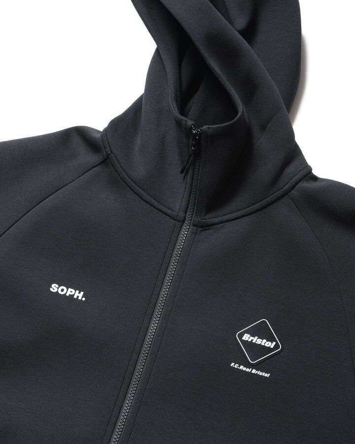 TECH SWEAT VENTILATION HOODIE,BLACK, medium image number 2