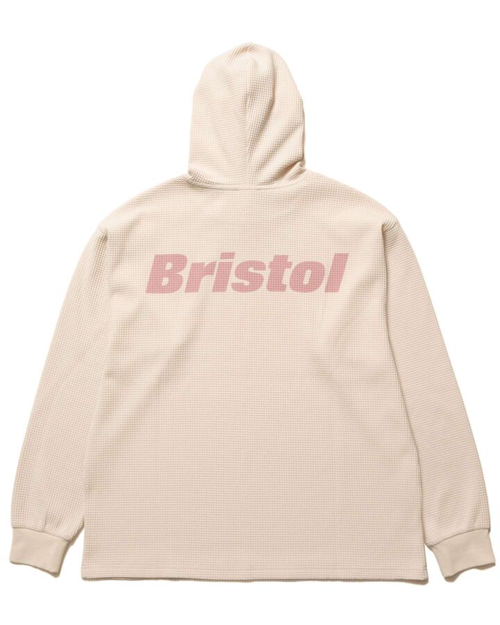 TECH WAFFLE LOUNGE HOODIE,OFF WHITE, medium image number 1