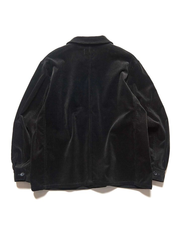 CORDUROY COVERALL,BLACK, medium image number 1