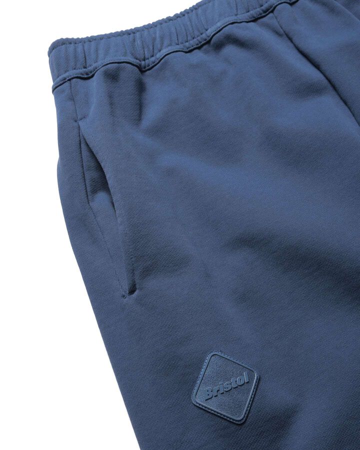 CUT-OFF LOGO SWEAT PANTS,BLUE, medium image number 4