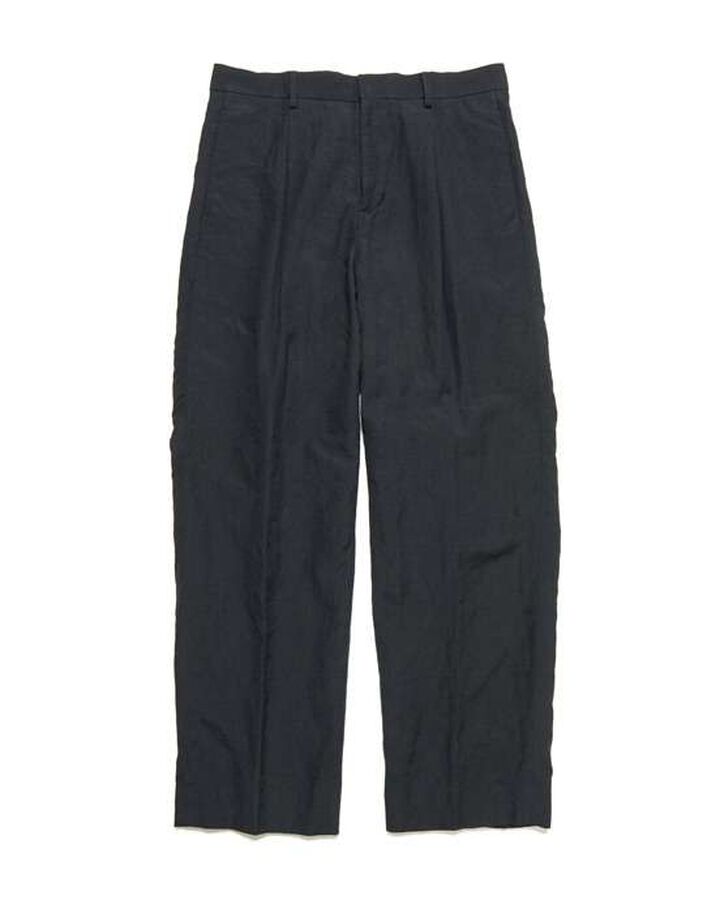 LINEN WOOL 1TUCK SLACKS