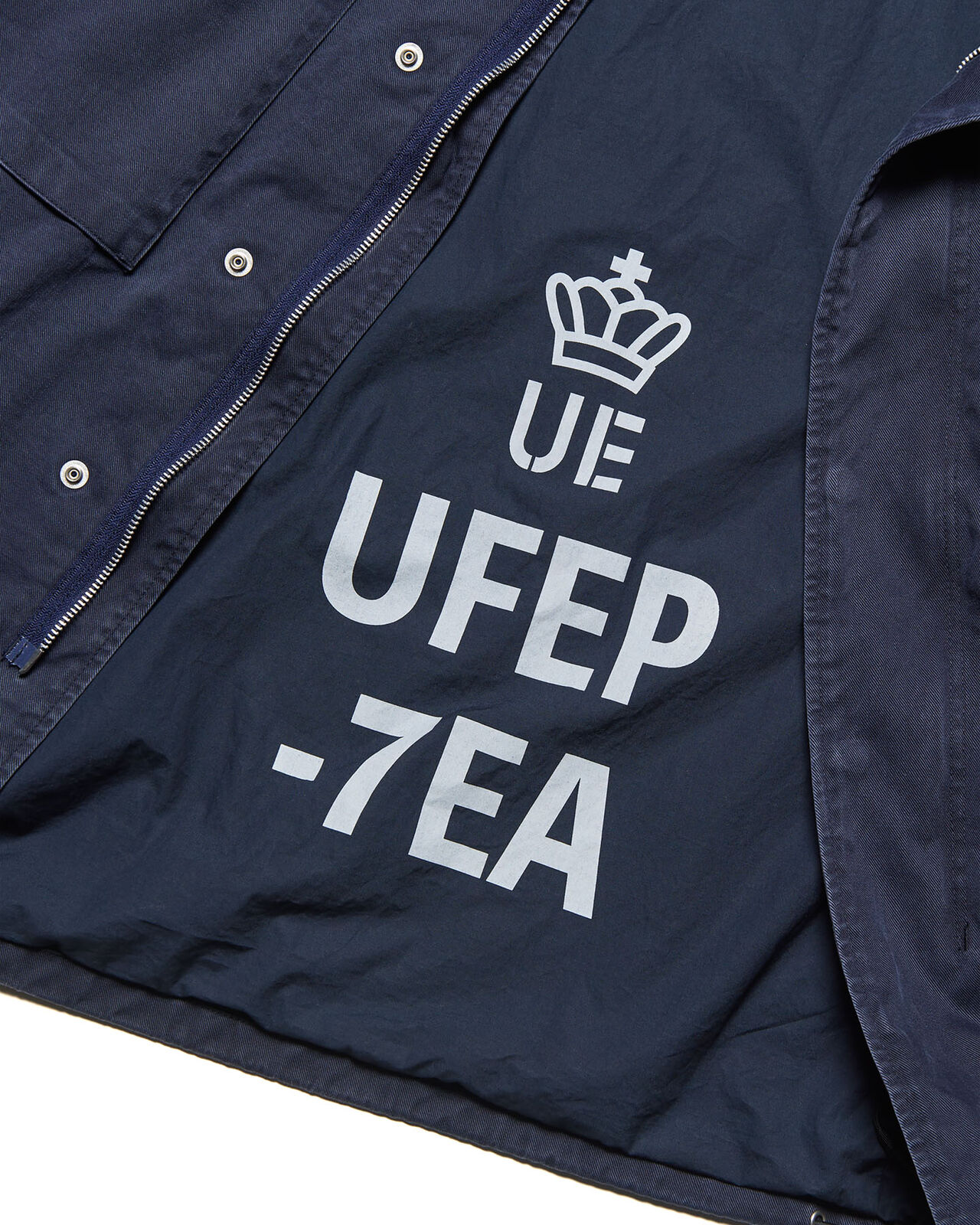 MILITARY FIELD BLOUSON,NAVY, large image number 2