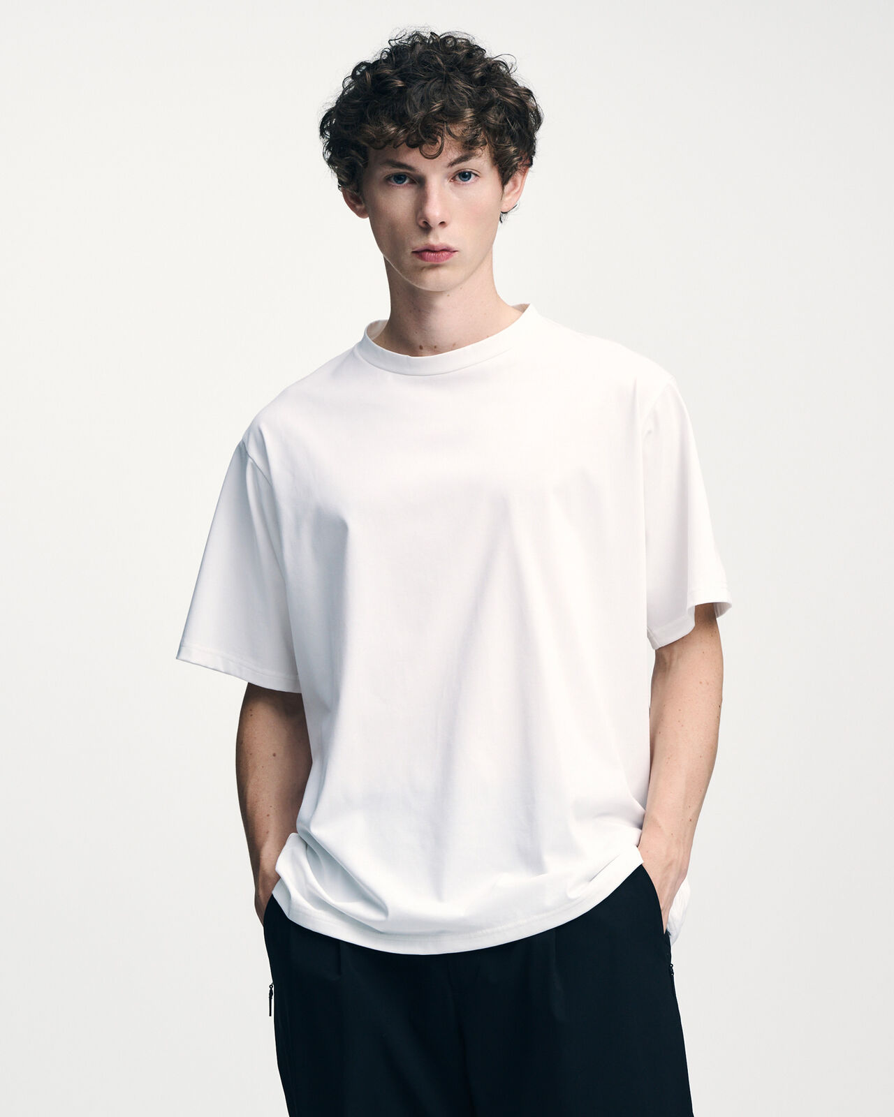 EX. MOBILIFIED WIDE TEE,WHITE, large image number 6