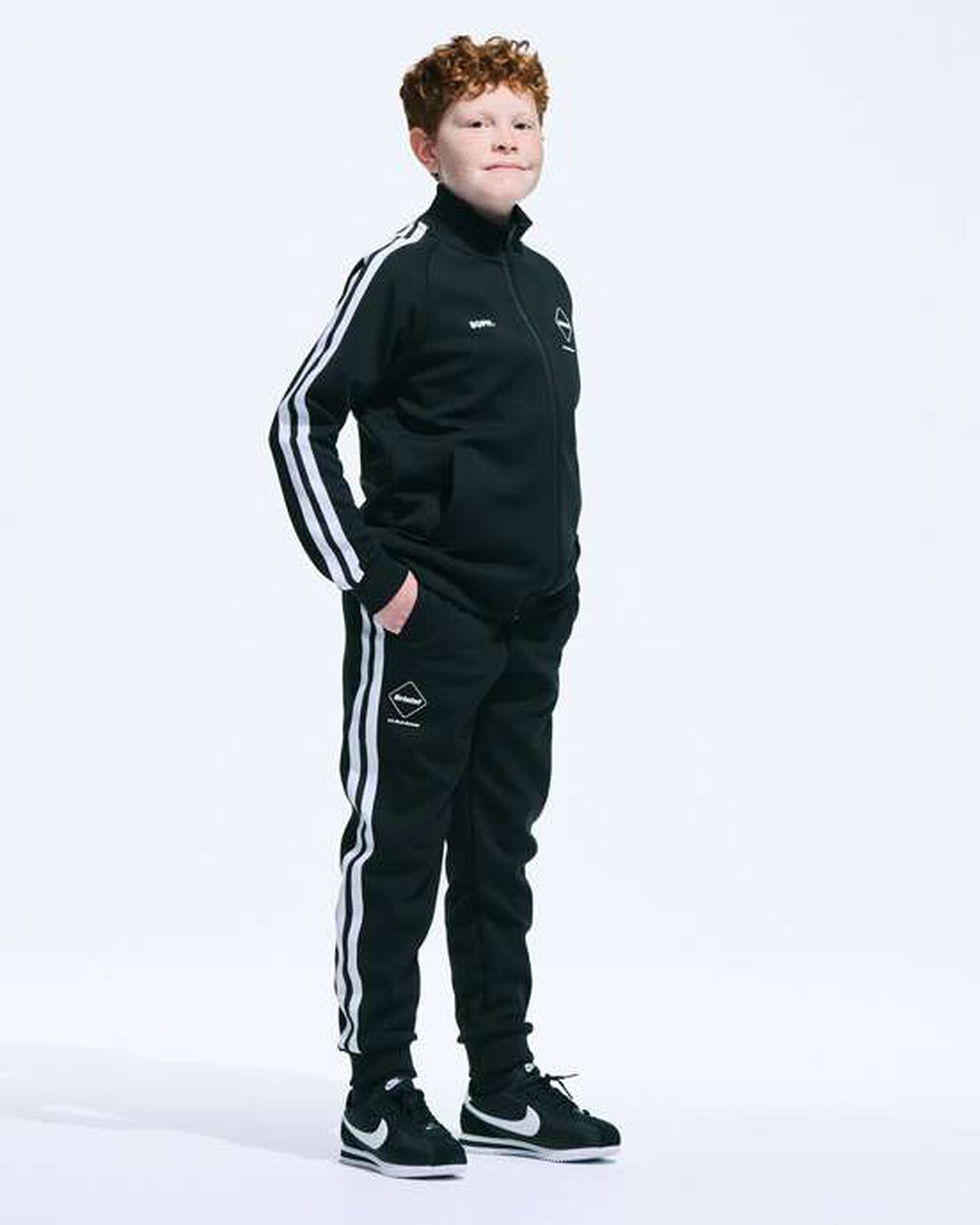 TRAINING TRACK PANTS,BLACK, large image number 2