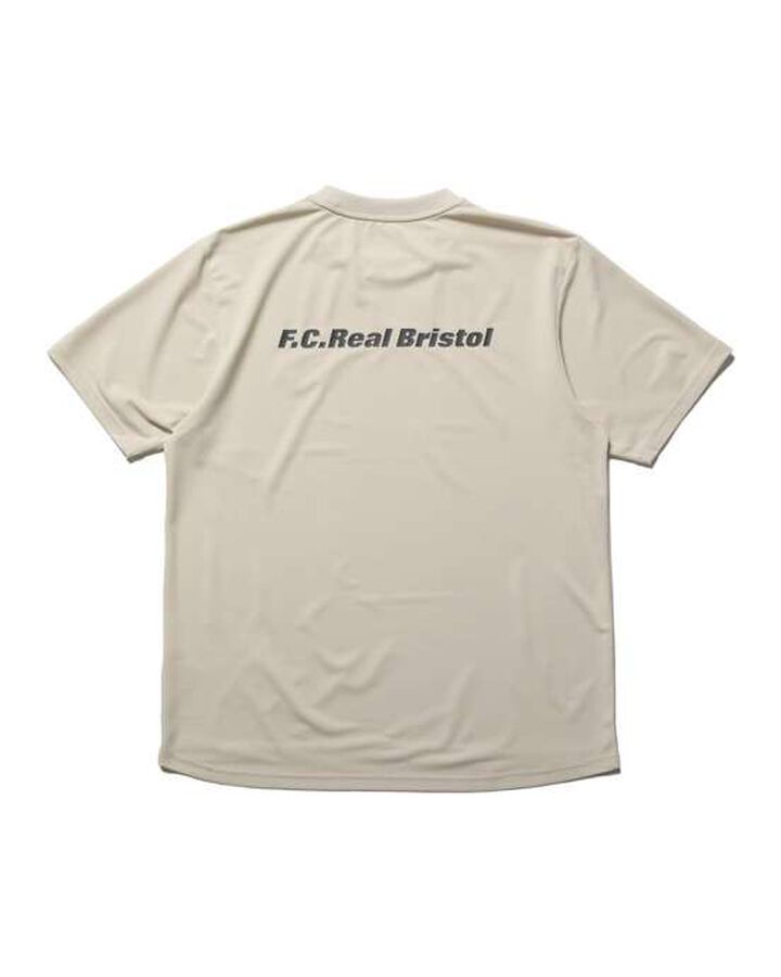 AUTHENTIC LOGO S/S TEAM TOP,BEIGE, medium image number 1