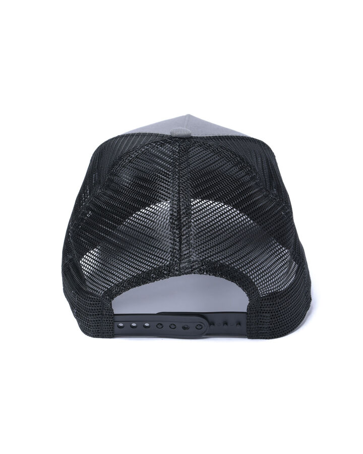 NEW ERA EMBLEM 9FORTY A-FRAME MESH CAP,GRAY, medium image number 2