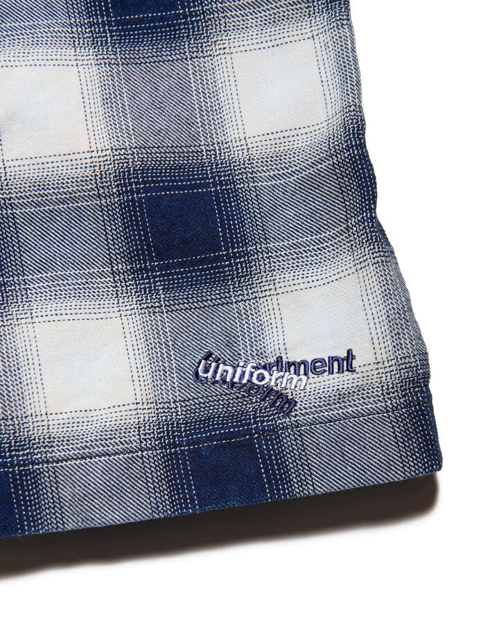 ROPE INDIGO EASY SHORTS,OFF WHITE, medium image number 3