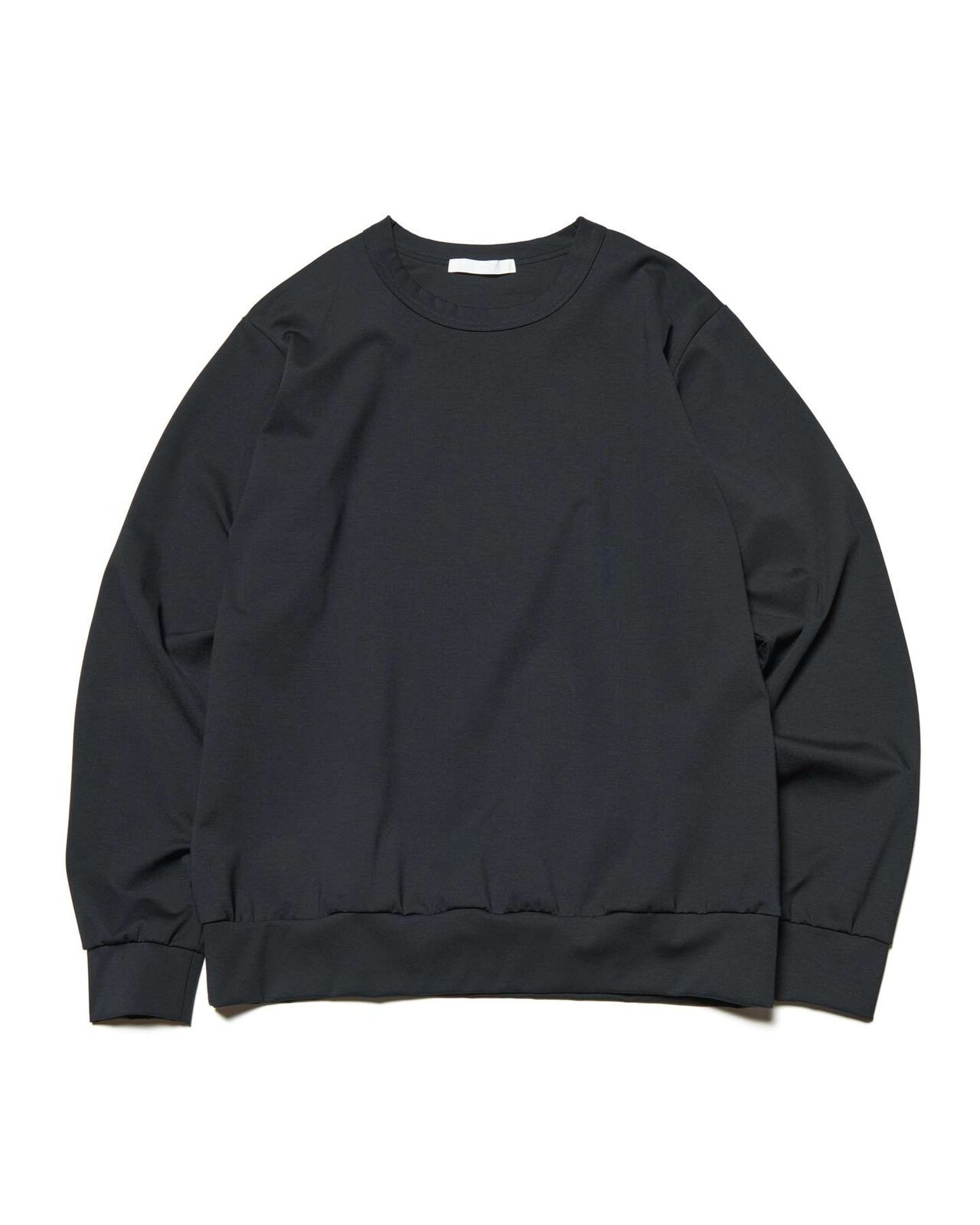 TAUT PONTE CREWNECK TOP,BLACK, large image number 0