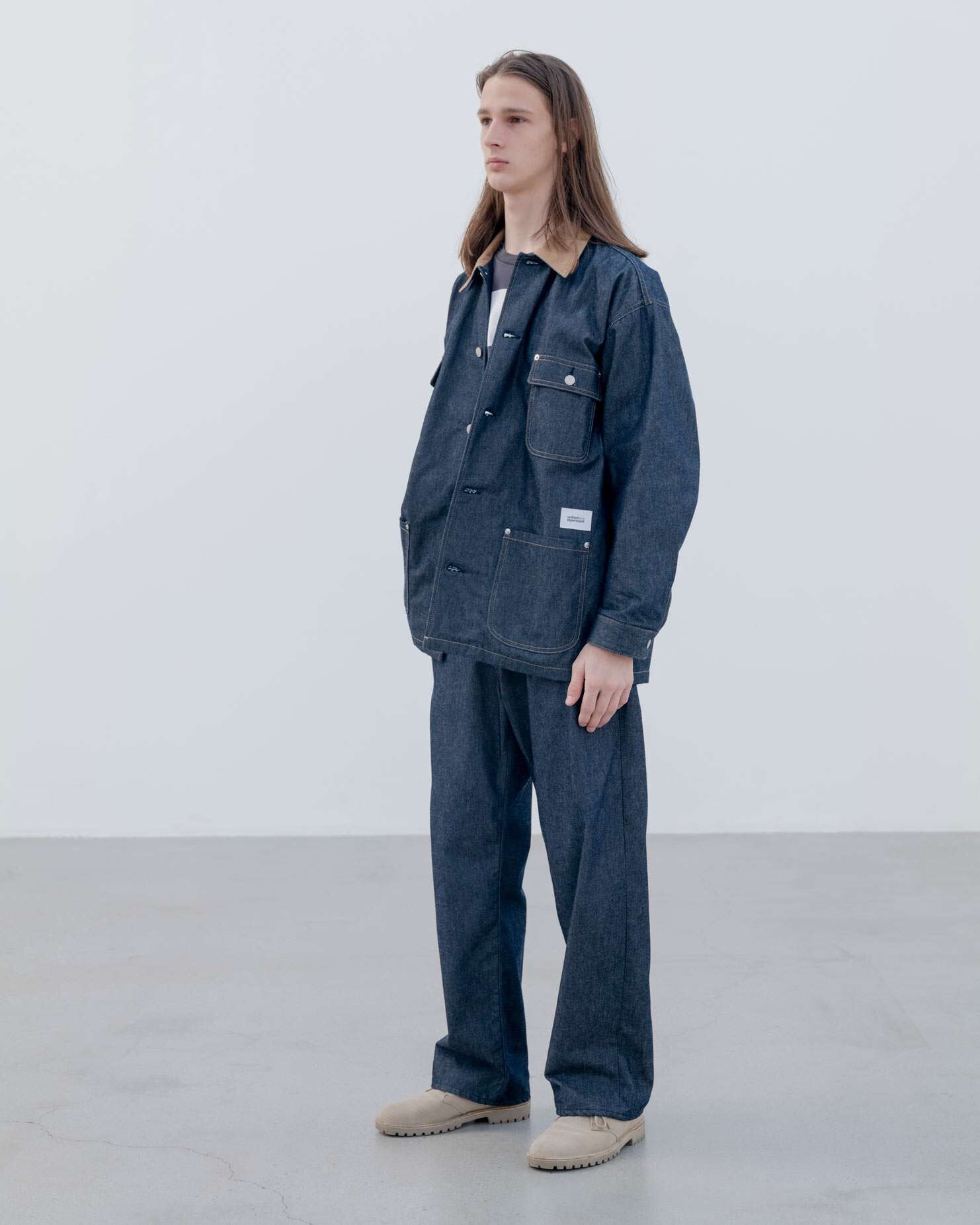 DENIM COVERALL