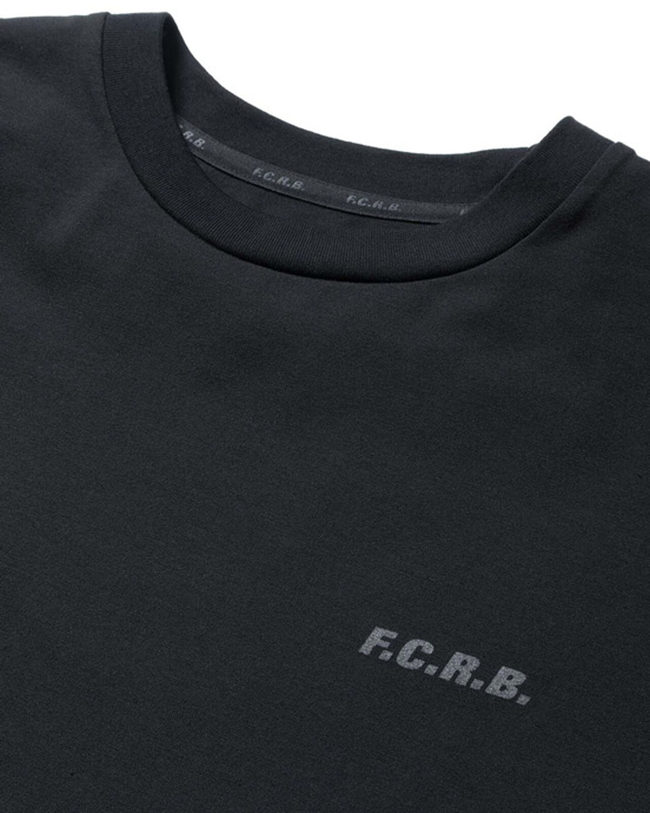 BIG LOGO L/S BAGGY TEE,BLACK, large image number 3
