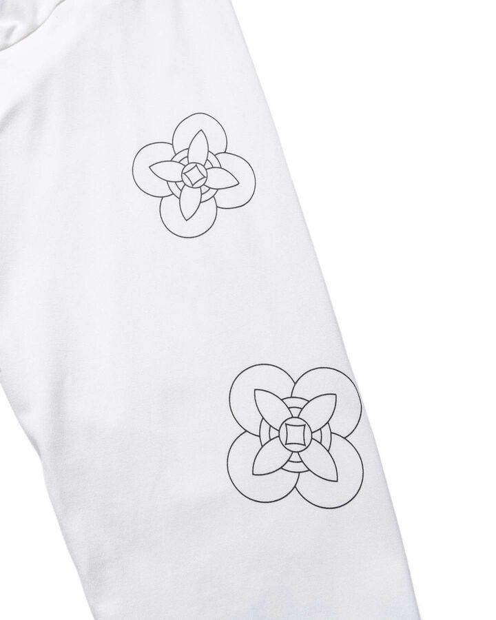 56STARS L/S TEE,WHITE, medium image number 2