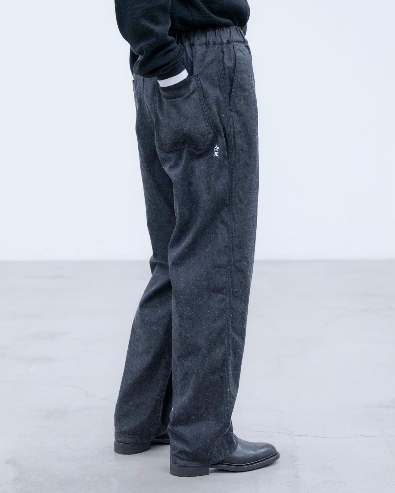 NEP DENIM COMFORT UTILITY PANTS,WHITE, large image number 5
