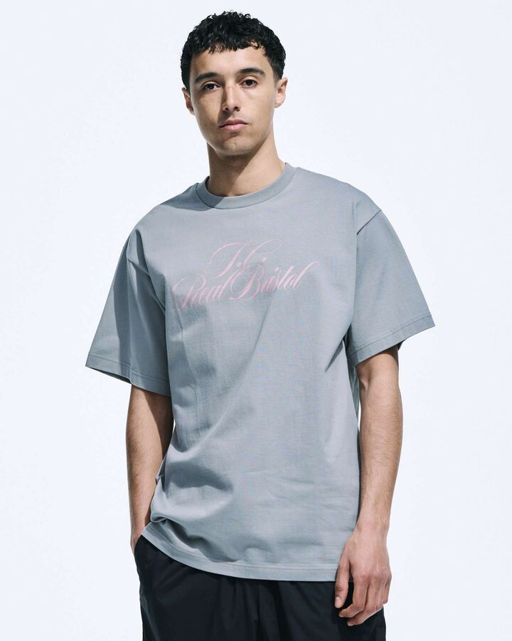 SCRIPT TEE,SAGE, medium image number 3