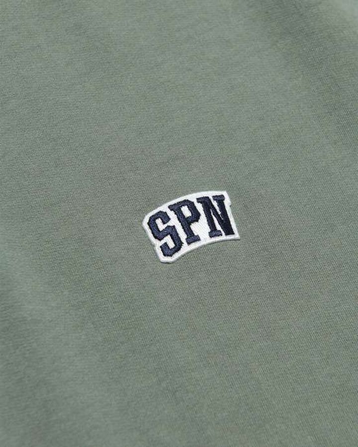 SPN WAPPEN OVERSIZED POLO,KHAKI, medium image number 3