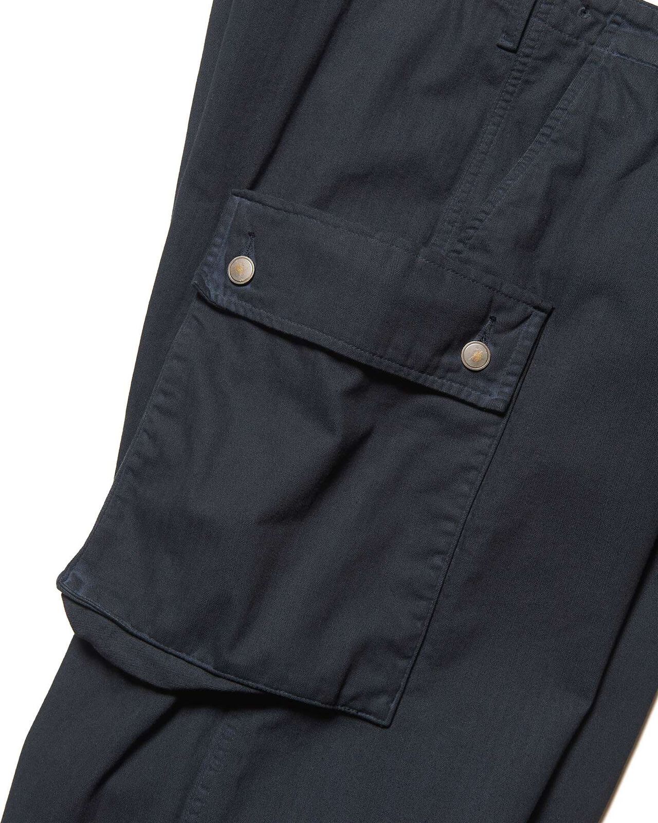 DAMAGED MILITARY PANTS,BLACK, large image number 2