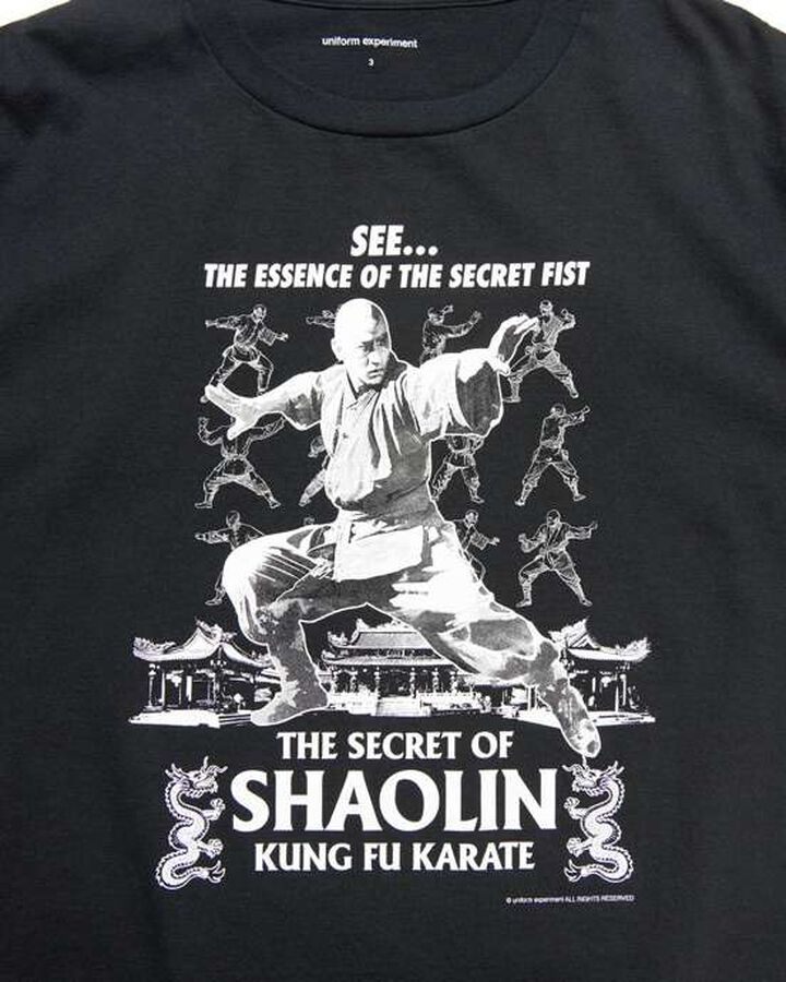 THE SECRET OF SHAOLIN TEE,BLACK, medium image number 2
