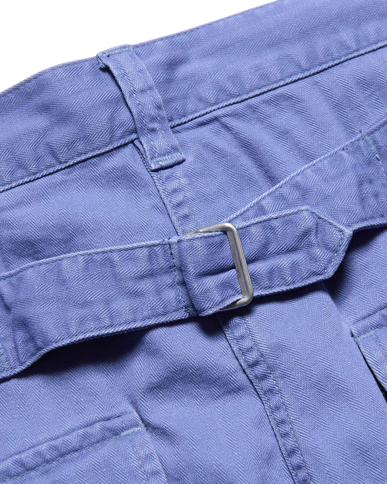 DAMAGED WIDE CROPPED PANTS,BLUE, large image number 5