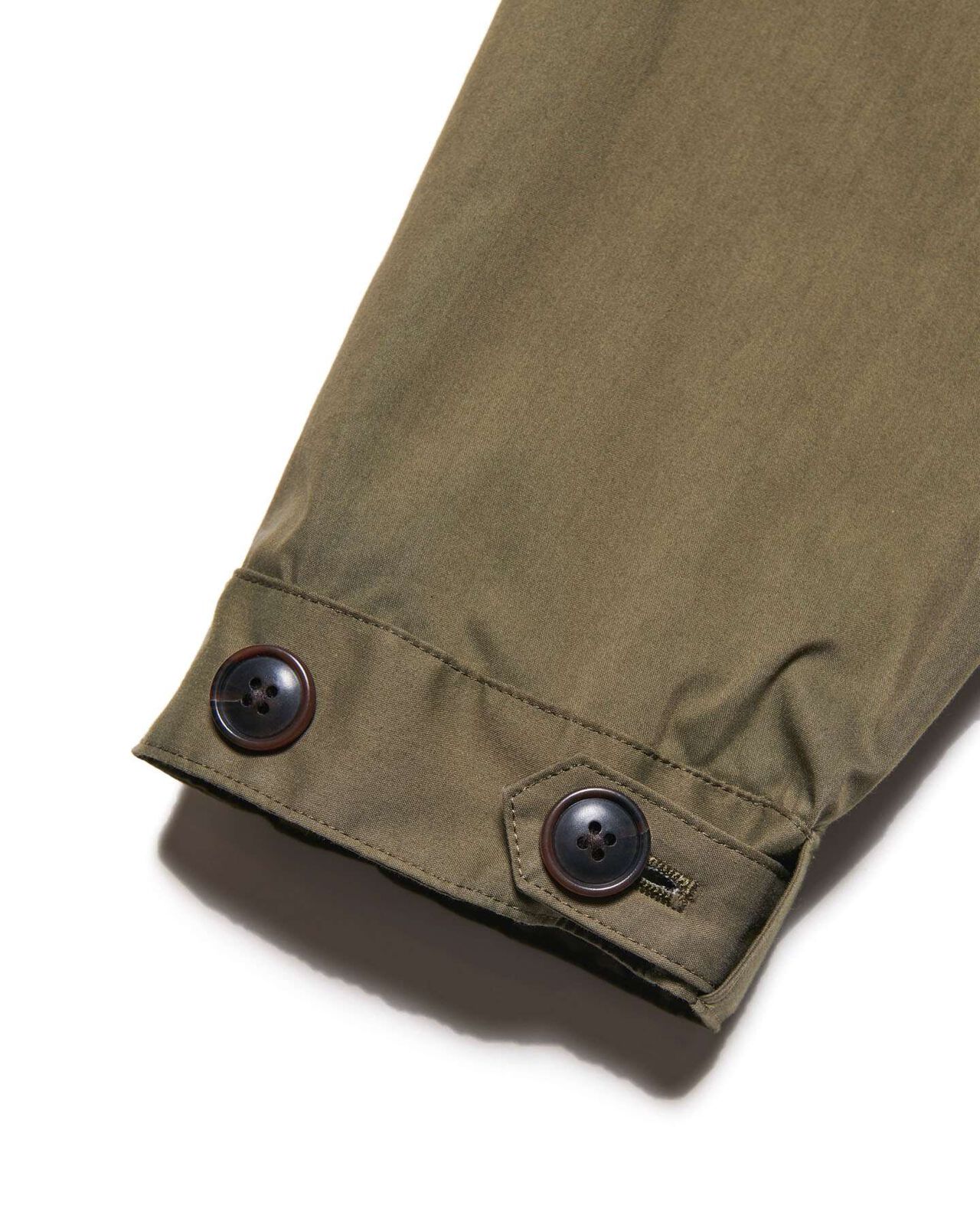 LIGHT POPLIN ZIP-UP HOODIE,KHAKI, large image number 4