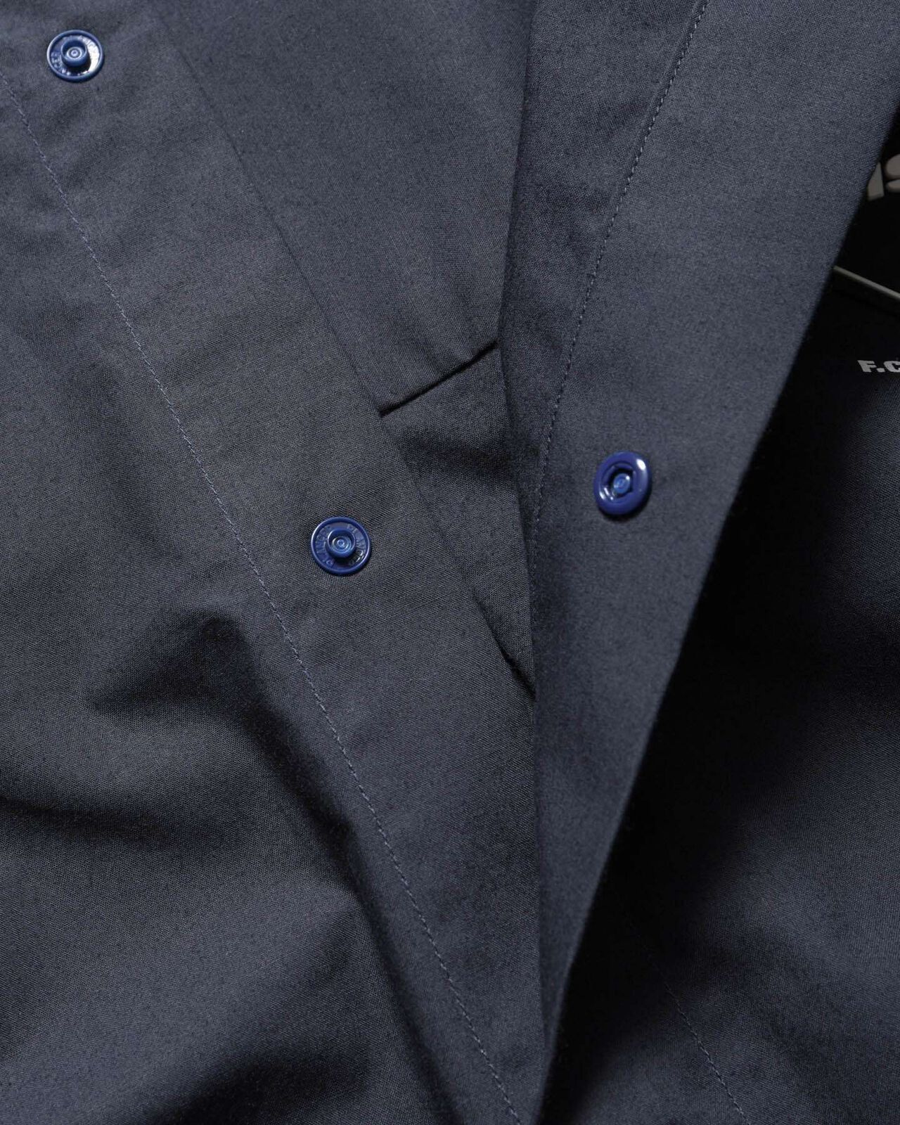 AUTHENTIC FLY FRONT L/S SHIRT,NAVY, large image number 3