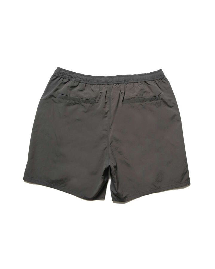 NYLON EASY SHORTS,CHARCOAL GRAY, medium image number 1