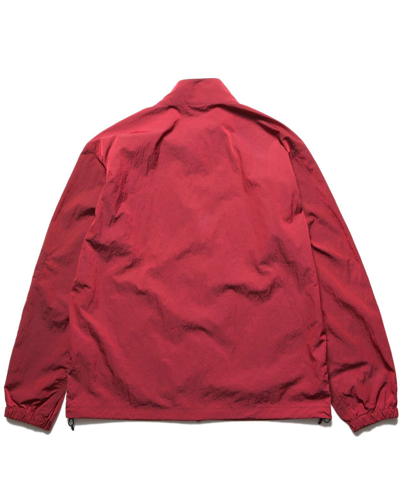BIG LOGO NYLON STAND COLLAR BLOUSON,RED, large image number 1