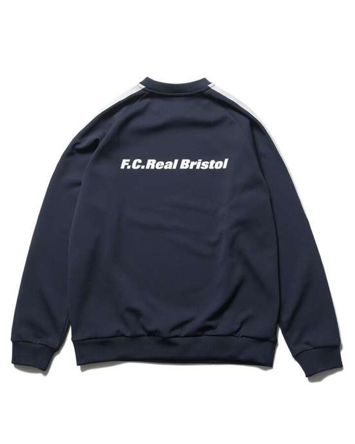 TRAINING TRACK CREWNECK TOP,NAVY, medium image number 1