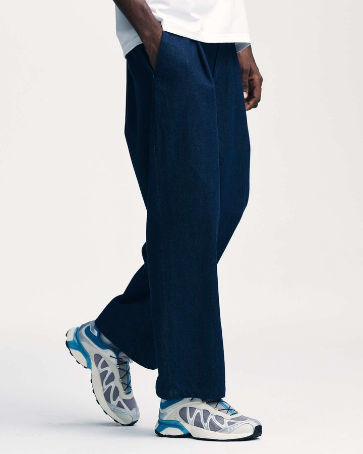 DICKIES BOLD-FIT TUCK JEANS,INDIGO, medium image number 4