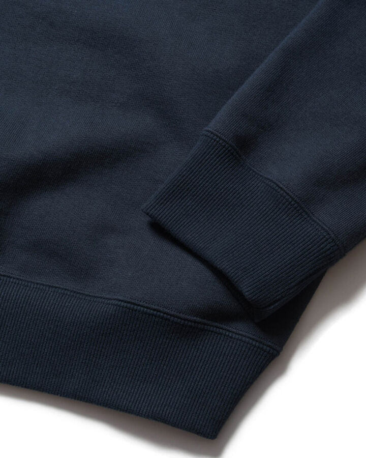 EFFECT LINE LOGO TEAM CREWNECK SWEAT,NAVY, medium image number 3
