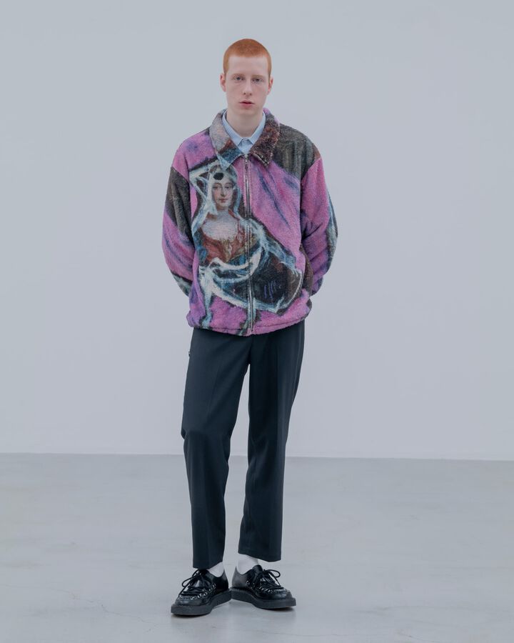 ASGER JORN: PAINTING FLEECE BLOUSON,A, medium image number 6