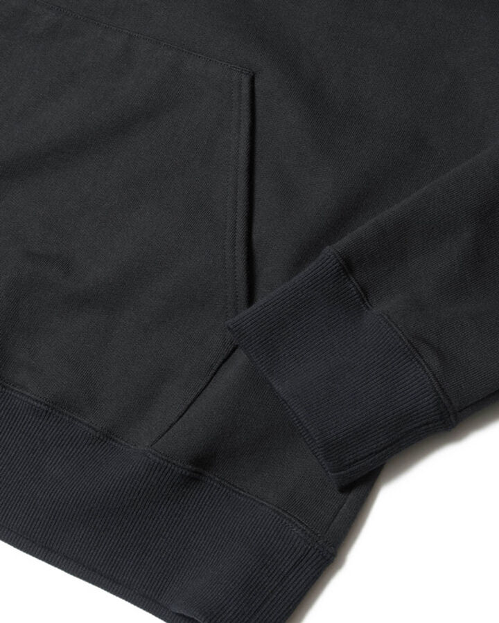 EFFECT LINE LOGO TEAM SWEAT HOODIE,BLACK, medium image number 3