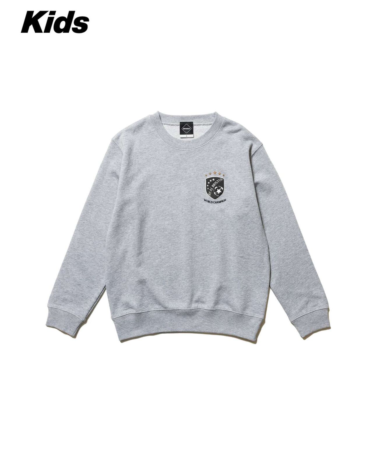 CHAMPIONS TEAM CREWNECK SWEAT,GRAY, large image number 0