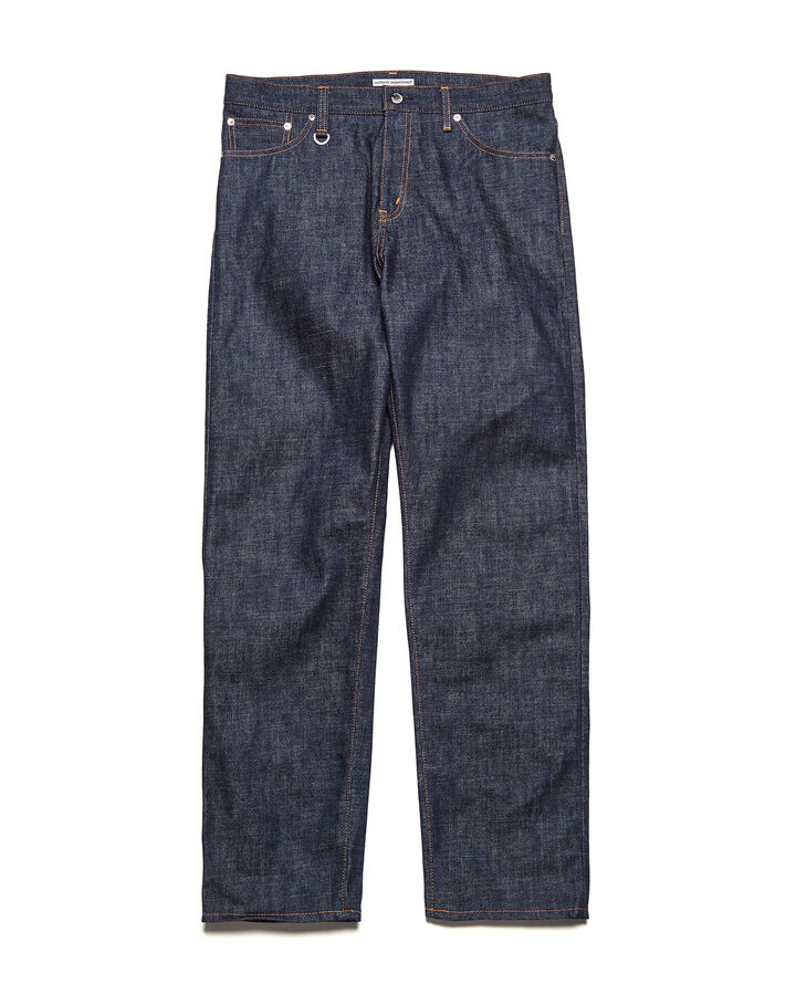 RIGID DENIM REGULAR-FIT JEANS,INDIGO, medium