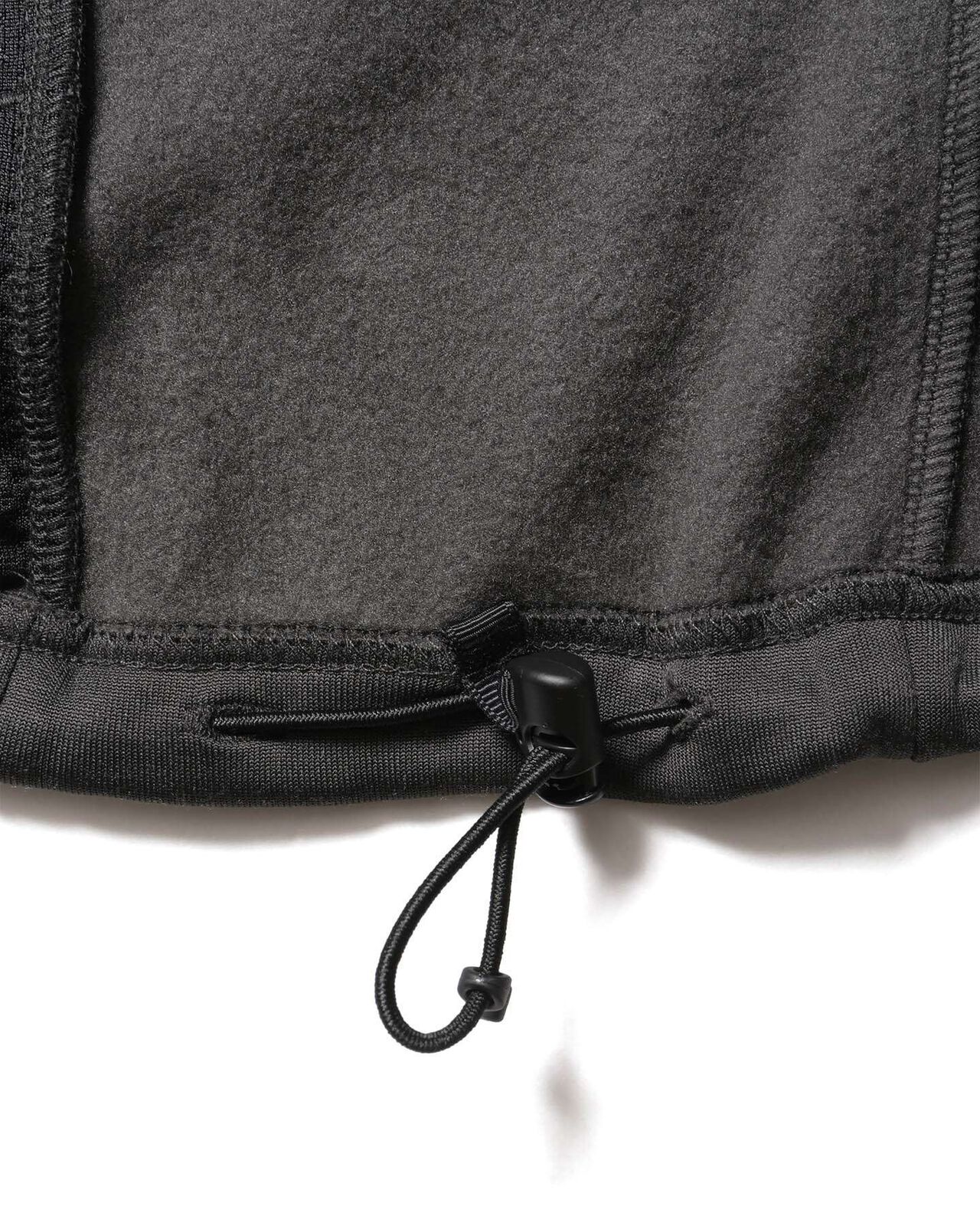 STRETCH FLEECE STAND COLLAR BLOUSON,CHARCOAL GRAY, large image number 5