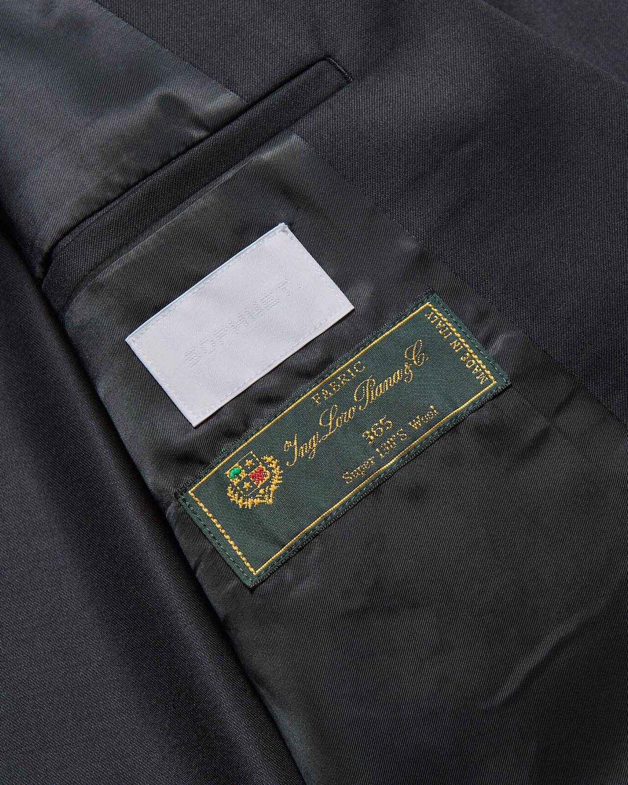 LORO PIANA 2BUTTON JACKET,BLACK, large image number 4