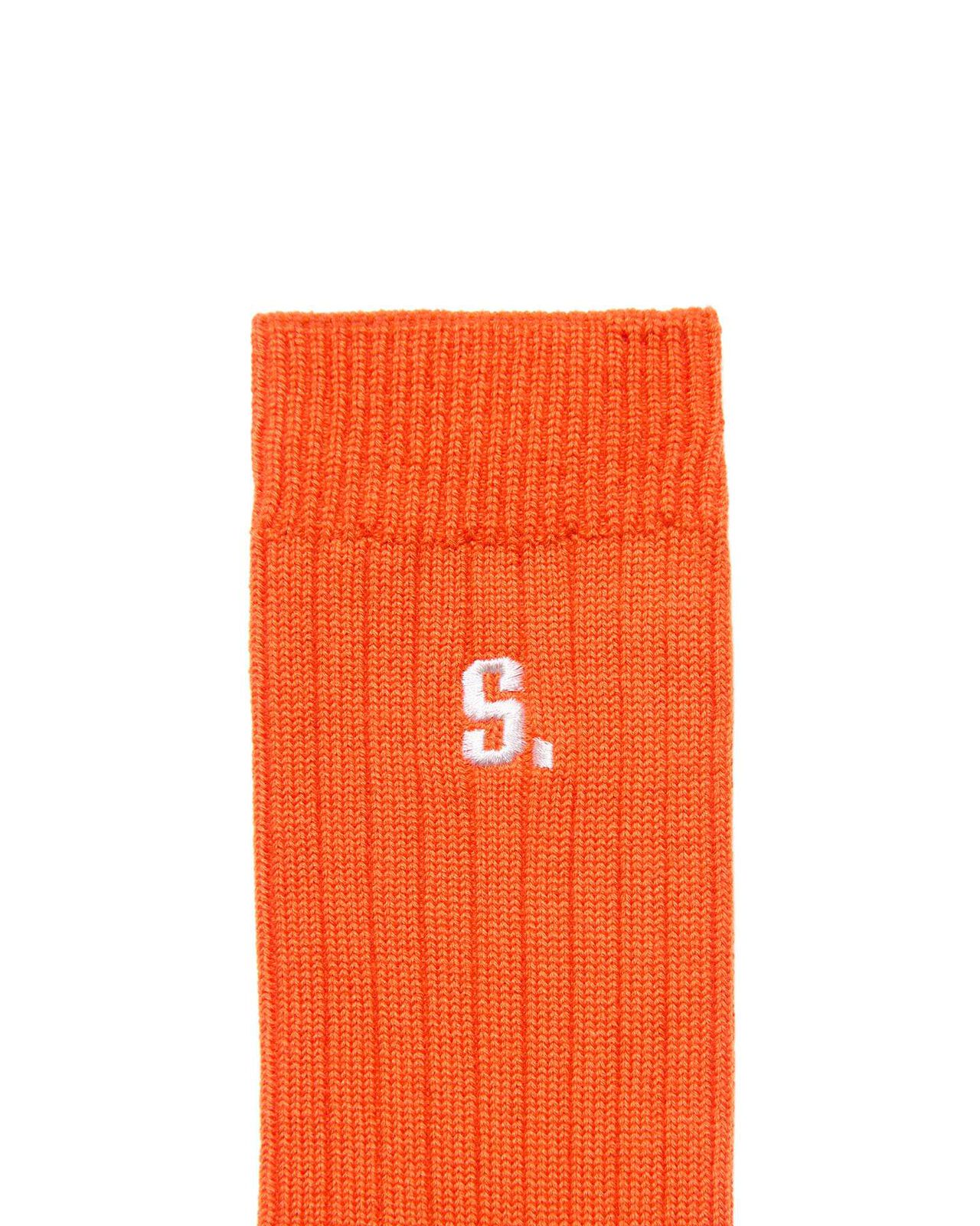 RELAX PILE SOCKS,ORANGE, large image number 1