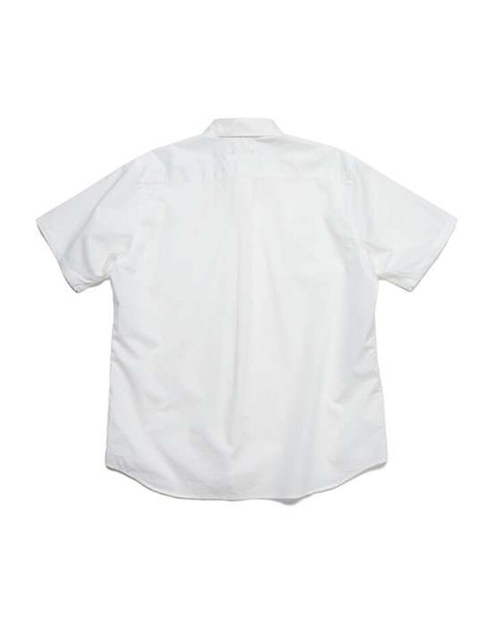 HIGHCOUNT TWILL REGULAR FIT S/S SHIRT,WHITE, medium image number 1