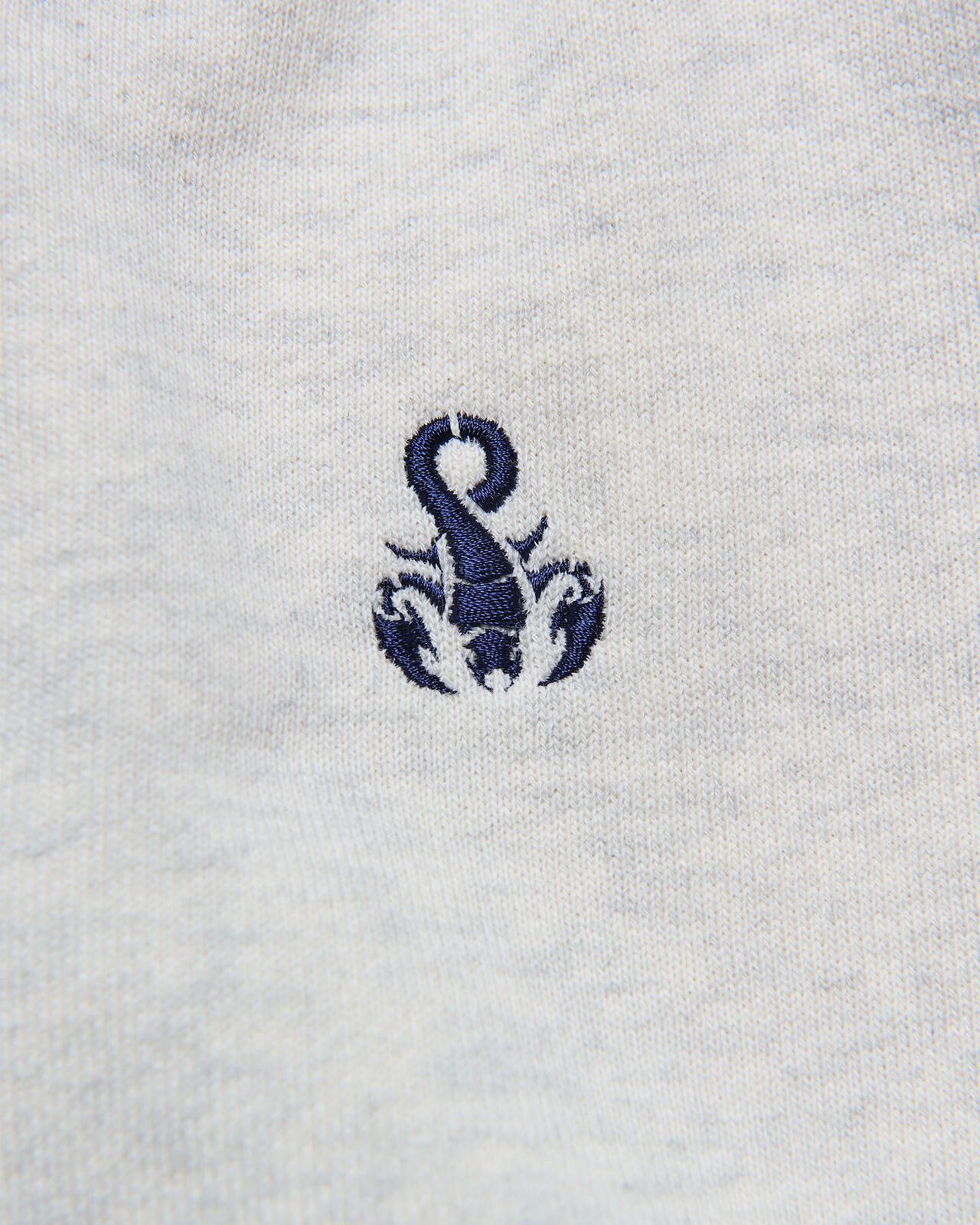 SCORPION WIDE SWEAT HOODIE,OFF WHITE, large image number 3