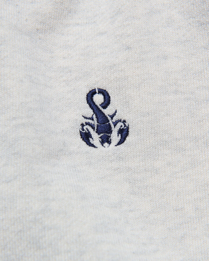 SCORPION WIDE SWEAT HOODIE,OFF WHITE, medium image number 3