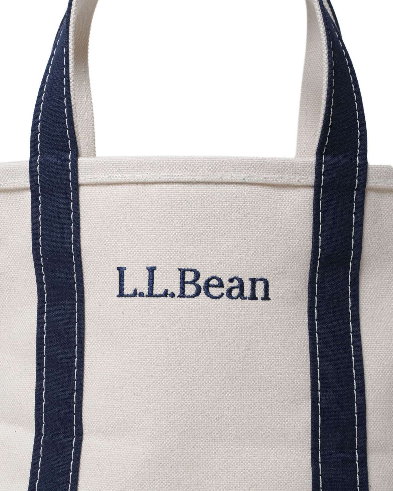 L.L.Bean BOAT AND TOTE, OPEN-TOP : SMALL,NAVY, large image number 4
