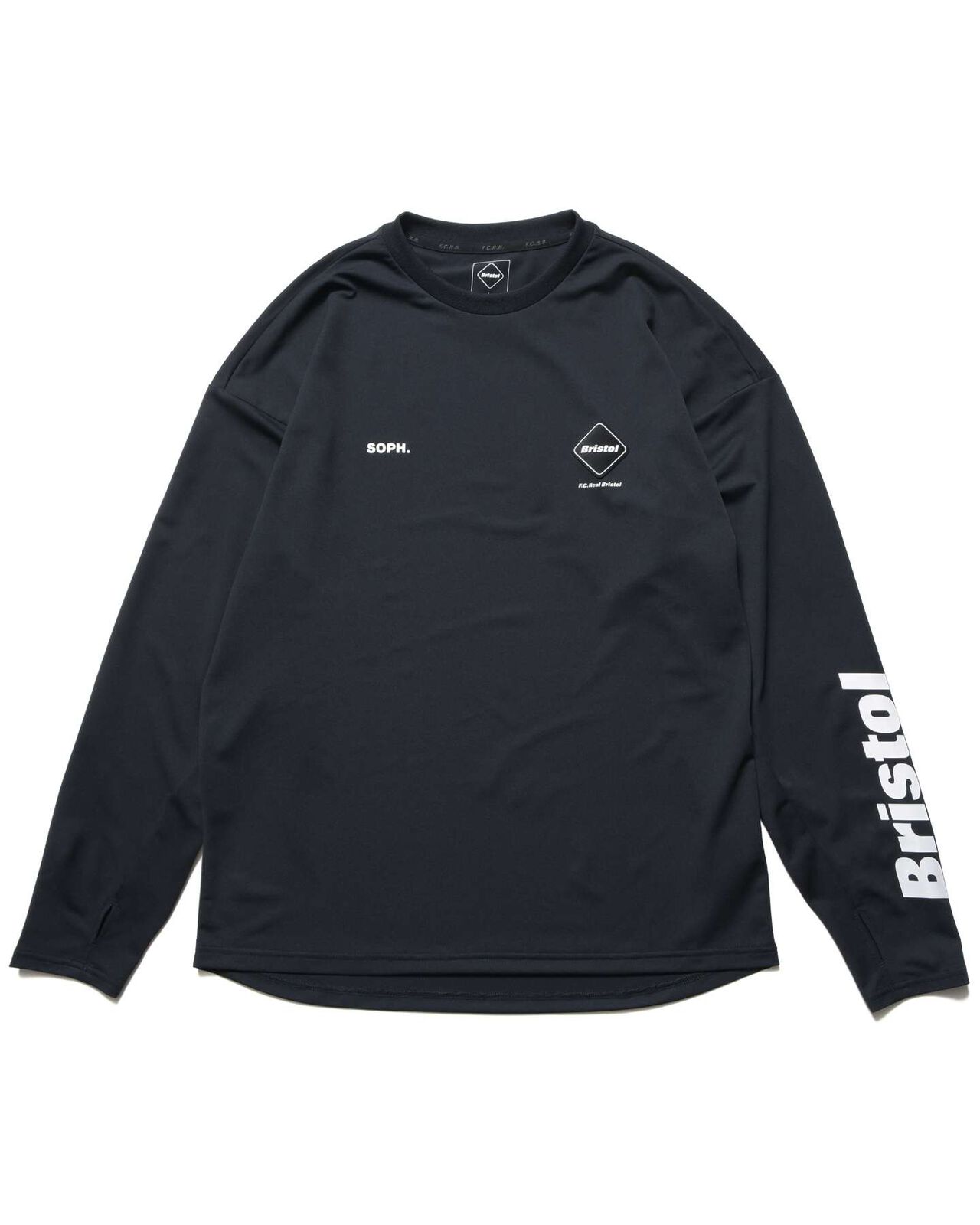 L/S ATHLETIC TOP,BLACK, large image number 0