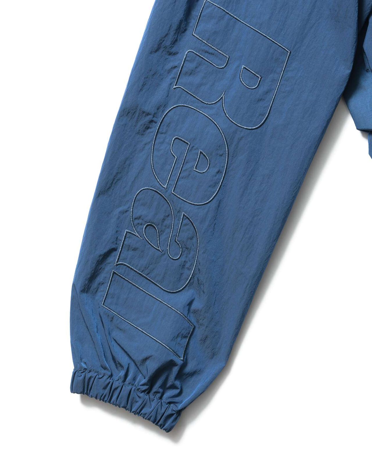 BIG LOGO NYLON STAND COLLAR BLOUSON,BLUE, large image number 4