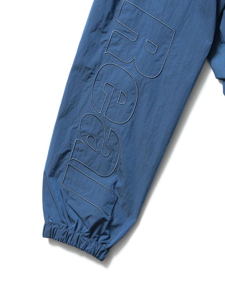 BIG LOGO NYLON STAND COLLAR BLOUSON,BLUE, medium image number 4