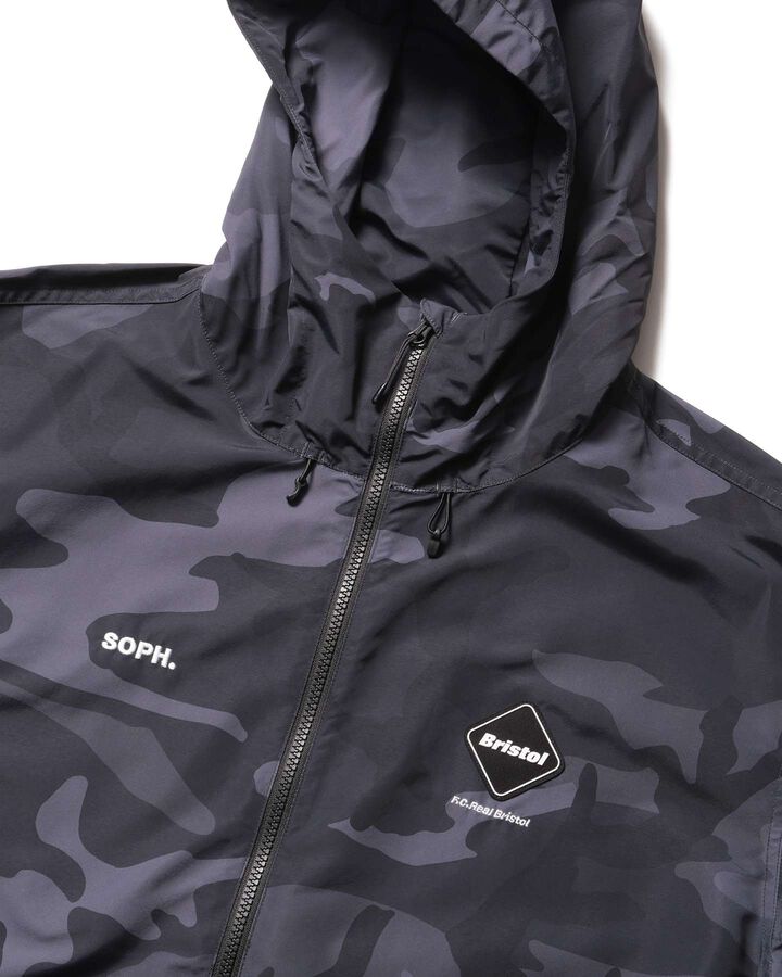 SUPPLEX NYLON HOODED BLOUSON,CAMOUFLAGE, medium image number 2