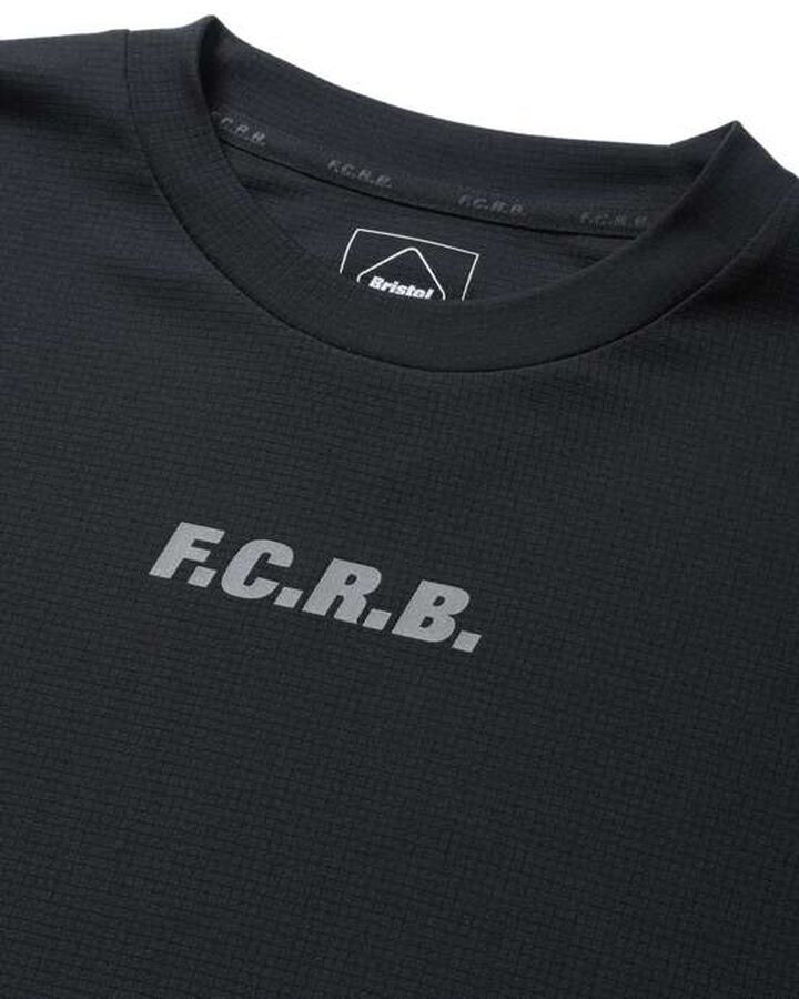 POLARTEC POWER DRY L/S TRAINING TOP,BLACK, medium image number 2