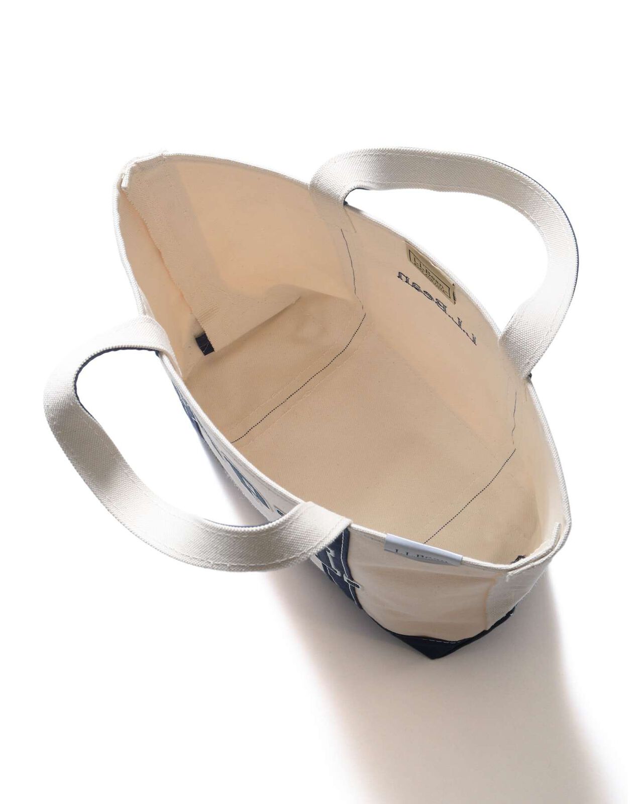 L.L.Bean BOAT AND TOTE, OPEN-TOP : MEDIUM,NAVY, large image number 8