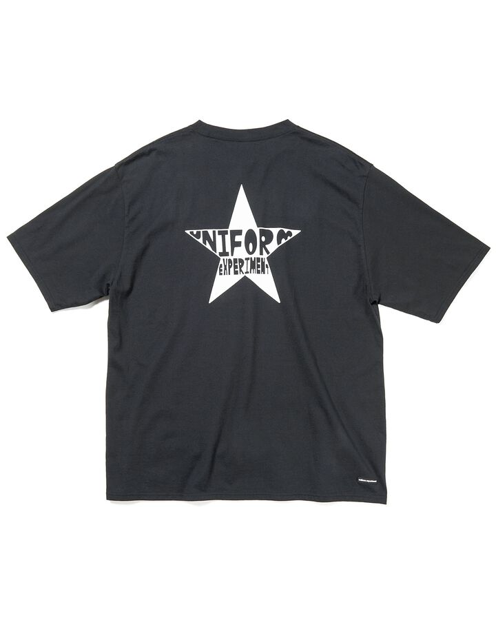 STAR BAGGY TEE,BLACK, medium image number 1