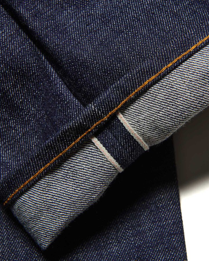 RIGID DENIM REGULAR-FIT JEANS,INDIGO, medium image number 4