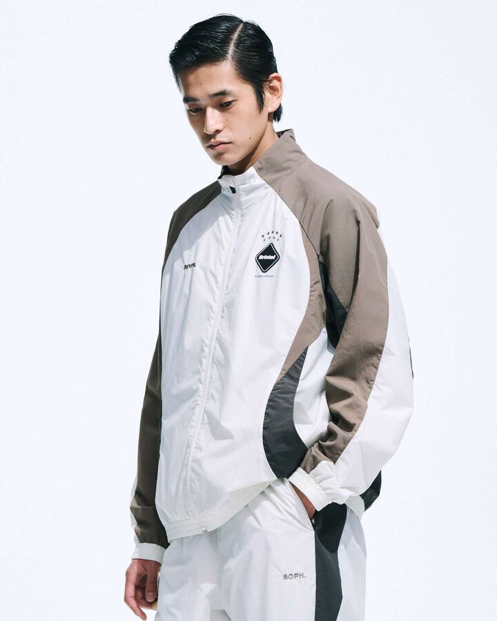 WARM-UP JACKET,OFF WHITE, medium image number 7