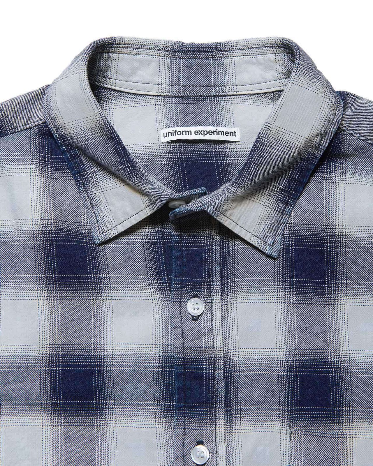 ROPE INDIGO RELAX-FIT S/S SHIRT,OFF WHITE, large image number 3